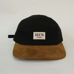 Brixton Cap Black and Bison Adjustable